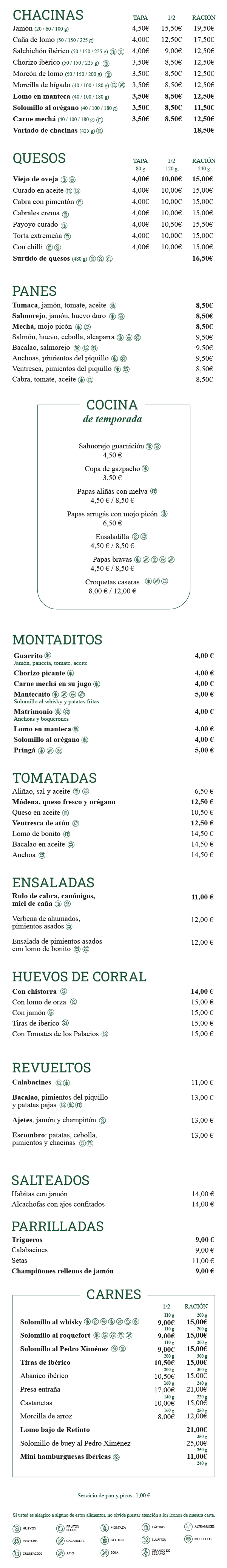 carta de la doma